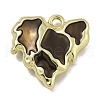 Alloy Enamel Pendants PALLOY-F312-50G-01-1