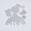 Carbon Steel Cutting Dies Stencils DIY-K009-34A-2