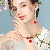 CHGCRAFT 30Pcs Opaque Resin Charms RESI-CA0001-32A-7