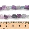 Raw Rough Natural Fluorite Beads Strands G-M453-C06-5