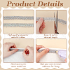 Polyester Metallic Ribbons DIY-WH0542-61B-4