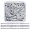 CHGCRAFT 200Pcs Iron Spacer Bar FIND-CA0009-73P-1