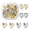 16Pcs 4 Style Spray Painted Alloy Stud Earrings Findings FIND-LS0001-66-2
