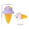 50Pcs 5 Colors Imitation Ice Cream Decoration AJEW-CJ0001-20-2