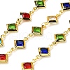 Brass Rhombus Link Chains CHS-H112-19G-1