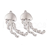 Non-Tarnish 304 Stainless Steel Connector Charms STAS-G335-04P-1