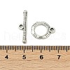 Tibetan Style Alloy Toggle Clasps LF0322Y-NF-3