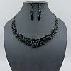 Alloy Rhinestone Jewelry Sets FS-WG8C091-03-1