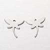 Tarnish Resistant Dragonfly 304 Stainless Steel Pendants STAS-I045-25-1