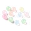 Plating Opaque Acrylic Beads MACR-K361-08-2