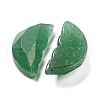 Natural Green Aventurine Butterfly Wing Cabochons G-D078-02E-2