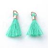 Polycotton(Polyester Cotton) Tassel Pendant Decorations OCOR-S102-30-2