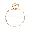 304 Stainless Steel Satellite Chains Bracelets BJEW-M096-02B-G-1