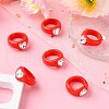 Opaque Acrylic Finger Rings RJEW-Q162-001D-3