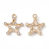 Alloy Crystal Rhinestone Pendants ALRI-K049-08G-2