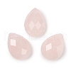 Natural Rose Quartz Cabochons G-C146-04Q-1