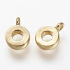 Brass Tube Bails X-KK-G289-01G-1