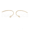 Ion Plating(IP) 316 Surgical Stainless Steel Earring Hooks X-STAS-D183-04G-2