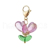 Glass Pendants Decorations HJEW-MZ00212-01-2