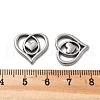 304 Stainless Steel Pendants STAS-V002-07P-3