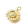 Brass Pendants KK-V011-41G-2