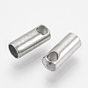 201 Stainless Steel Cord Ends STAS-S028-36-2