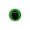 Craft Resin Doll Eyes DOLL-PW0006-001B-10-1