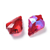 Glass Rhinestone Pendants RGLA-L019-A-M-3