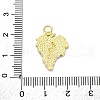 Brass Enamel Pendants KK-U066-05B-G-3