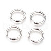 Tarnish Resistant 304 Stainless Steel Hoop Earrings EJEW-P177-P-19-2