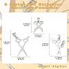15Pcs 3 Styles 304 Stainless Steel Pendants STAS-CJ0002-49-8