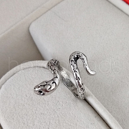 Tibetan Style Alloy Cuff Rings FS-WGA06B7-07-1