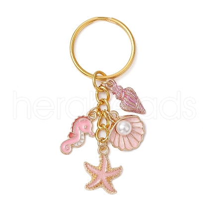 Alloy Enamel Keychain KEYC-JKC01021-03-1