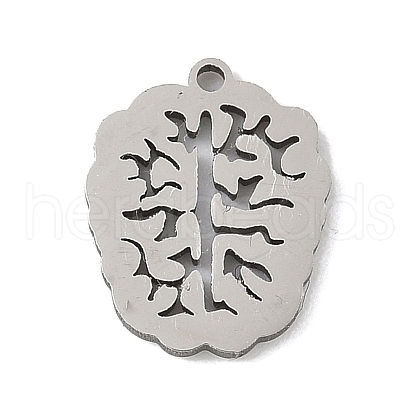 304 Stainless Steel Charms STAS-S174-16P-1