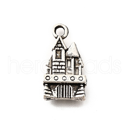 Tibetan Style Alloy Pendants TIBE-L008-55AS-1