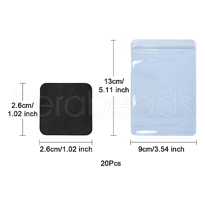 20Pcs Anti-Tarnish Strip Tabs AJEW-YW0001-15D-1