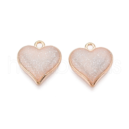Alloy Enamel Pendants PALLOY-TAC0012-58B-RS-1
