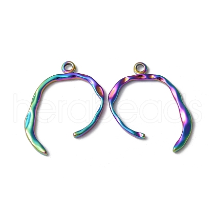 Ion Plating(IP) 304 Stainless Steel Pendants STAS-C066-22M-1