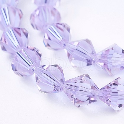 Faceted Imitation Austrian Crystal Bead Strands G-M180-10mm-04A-1