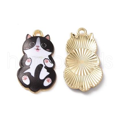 Alloy Enamel Pendants FIND-E031-02A-1
