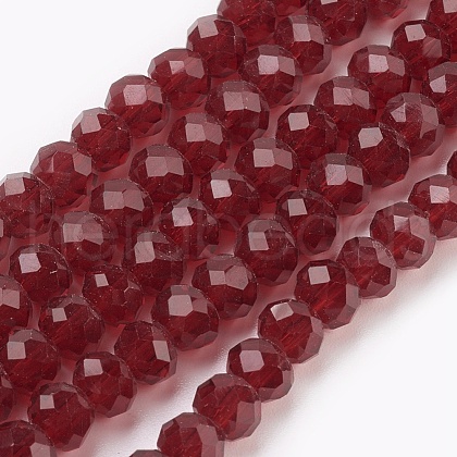 Glass Beads Strands GLAA-K027-04A-1