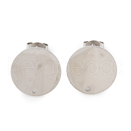 304 Stainless Steel Stud Earring Findings STAS-H436-21P-05-1