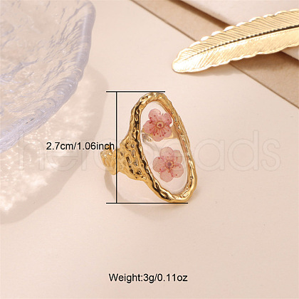 304 Stainless Steel with Adjustable Epoxy Cuff Rings FS-WG8B88B-04-1
