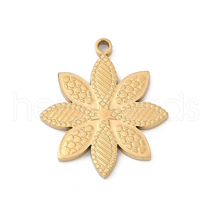 304 Stainless Steel Pendants STAS-P383-06C-G-1