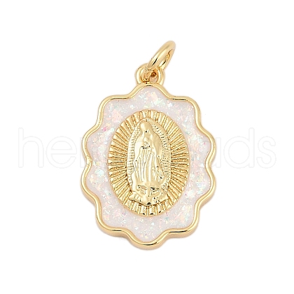 Brass Pendants KK-I723-31G-1