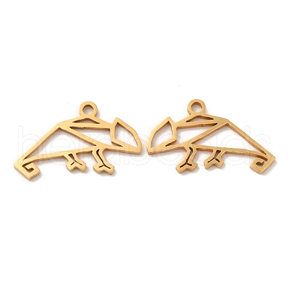 201 Stainless Steel Pendants STAS-K251-055G-1