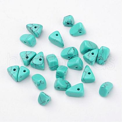 Natural Howlite Beads TURQ-G929-D01-1