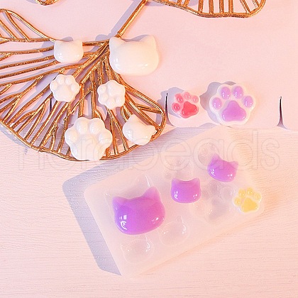Pendant Silicone Molds AJEW-S041-02C-1