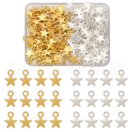 Tibetan Style Alloy Charms TIBEP-PJ0001-01-1