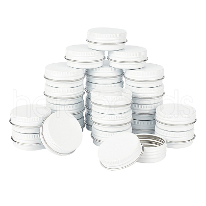 Round Aluminium Tin Cans CON-WH0079-13E-1